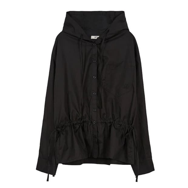 일리고 스트라이프 후디 셔츠 Free