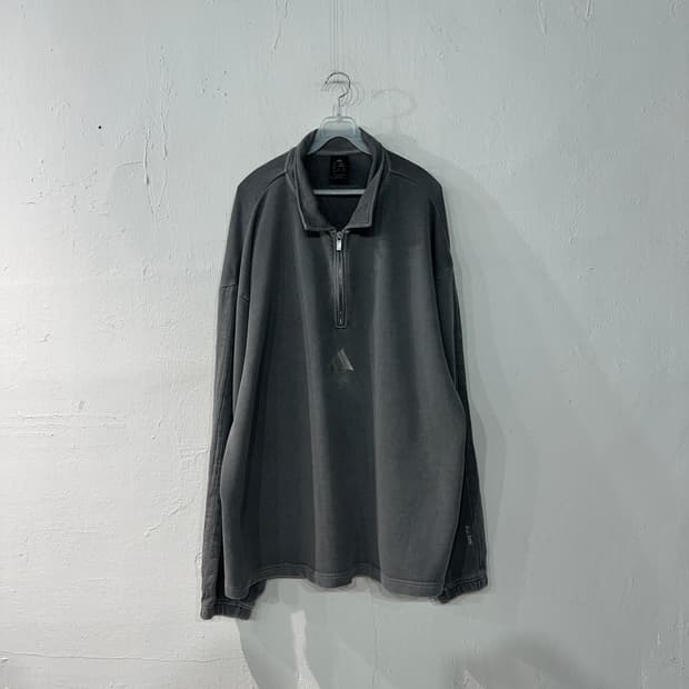 아디다스 ALL SZN 프렌치테리 워시드 하프지퍼 3XL