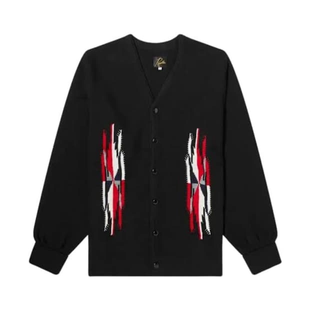 니들스 치마요 가디건 블랙 L