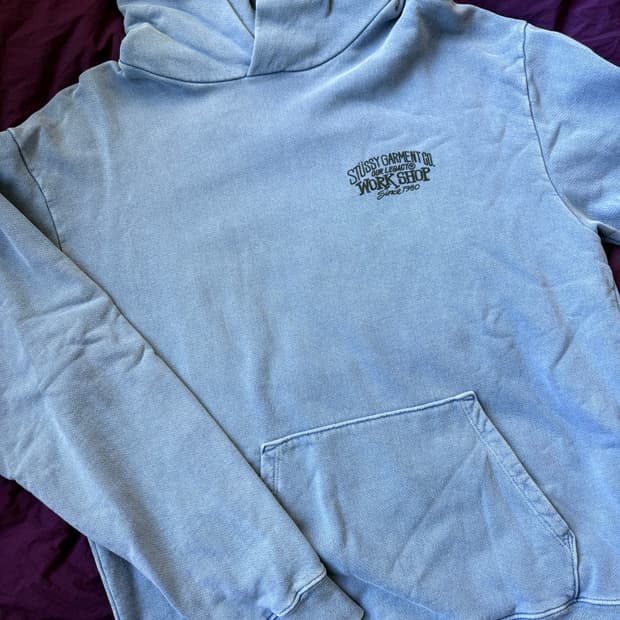 스투시 아워레가시 서퍼맨 후드 L