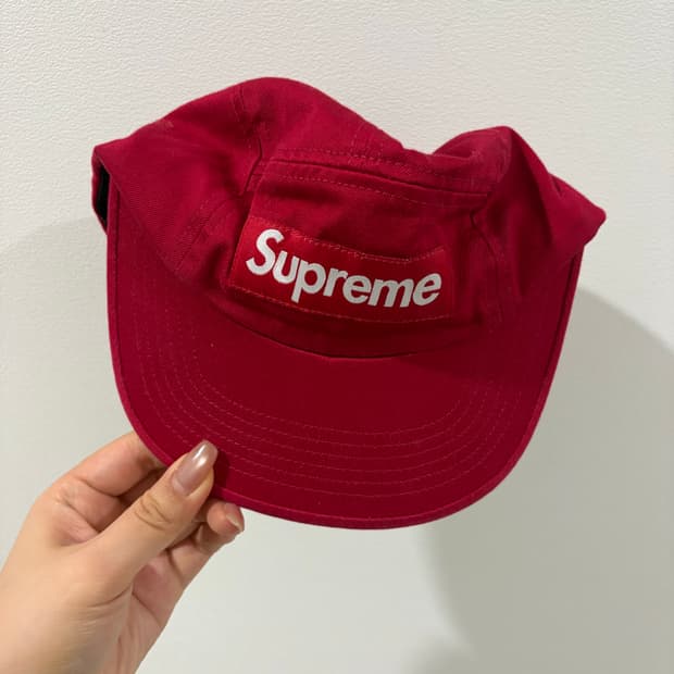 슈프림 모자 레드 - 25SS
