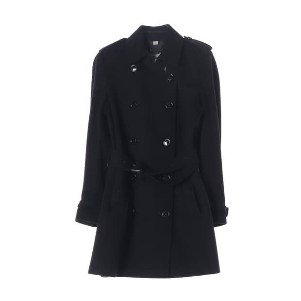 버버리 클래식 울 캐시미어 100% 트렌치 코트