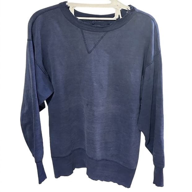 faded 50s single V sweat shirt