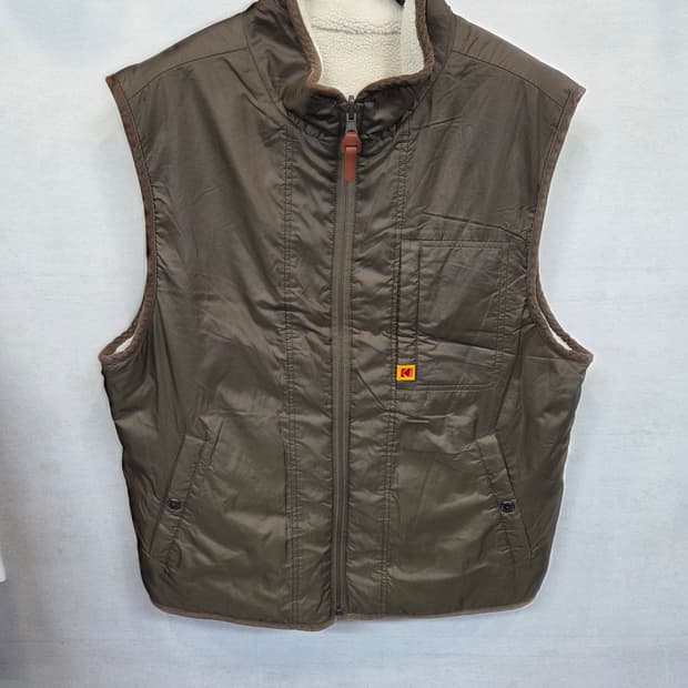 코닥 셰르파 우븐 리버시블 플리스 조끼 m