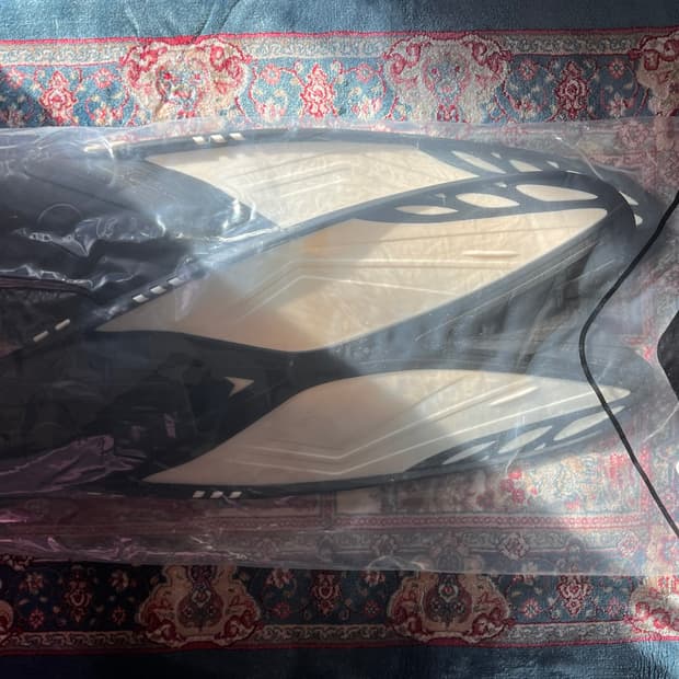 아레나 롱핀 오리발 A3AC1AF01 WHT 새상품