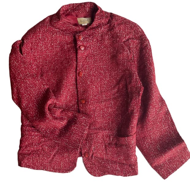 Red Speckled Jacket 레드 자켓