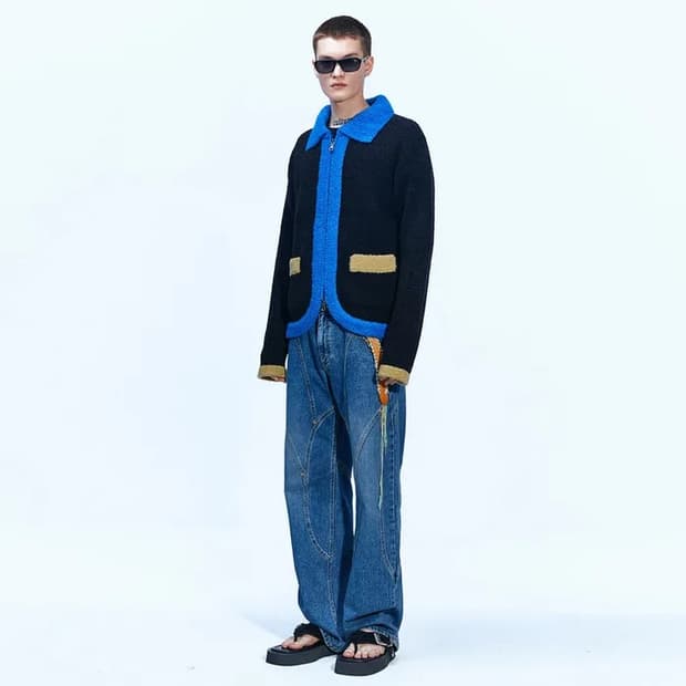 WAVE WIDE LEG JEANS apa682m(WASHED BLUE)