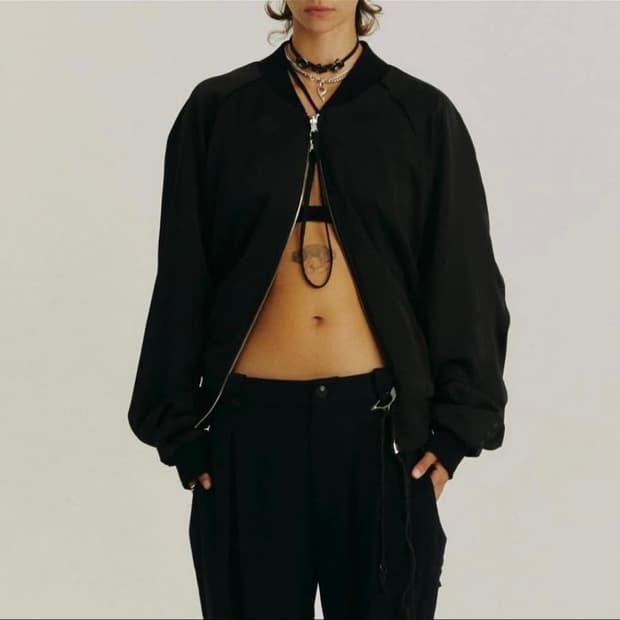 혜인서 리버시블 블루조 자켓