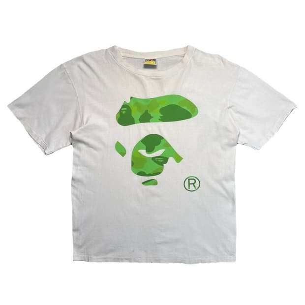 A BATHING APE 카모 티셔츠 L