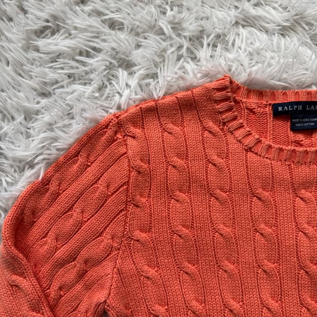 RALPH LAUREN 일본빈티지 니트 폴로랄프로렌 여성니트 M 38