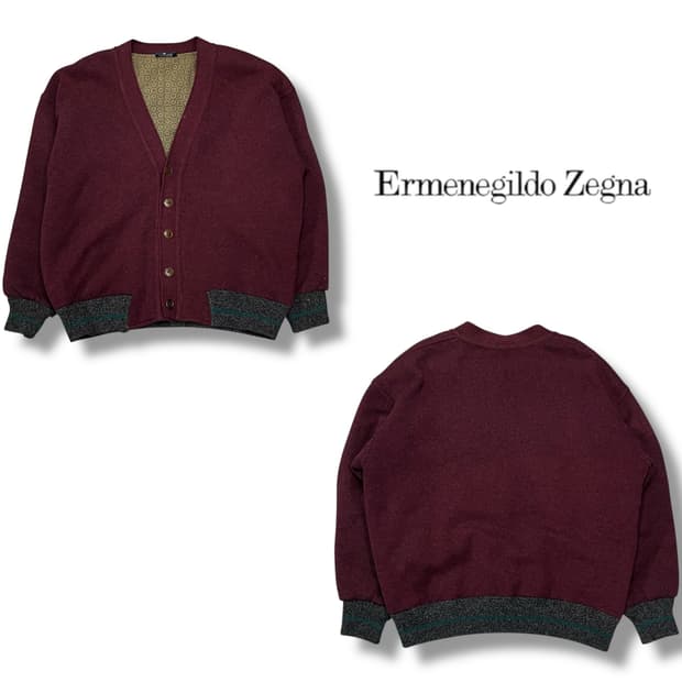 에르메네질도 제냐 램스울 가디건 s08716