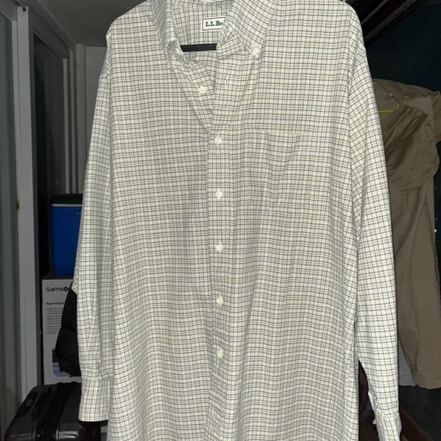 엘엘빈 체크셔츠