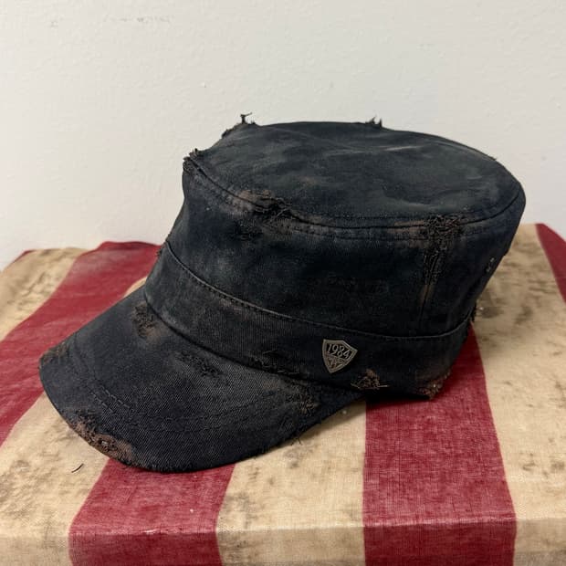 (빈티지 커스텀) rusted oil coating wax cap