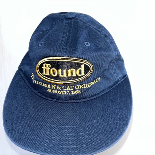 파운드 위시드 플랫 브람 캡 네이비