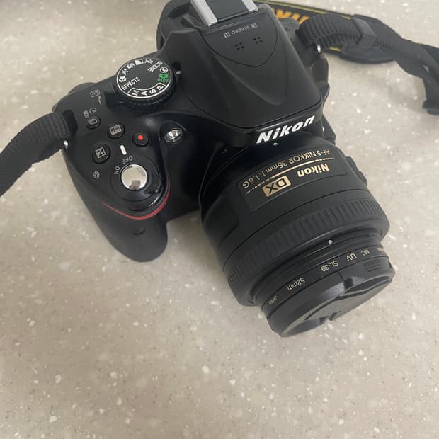 니콘 d5200 + 35mm 렌즈