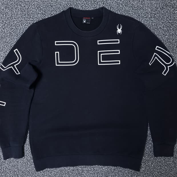 [무료배송][105]스파이더 남성용 기모 맨투맨 긴팔티