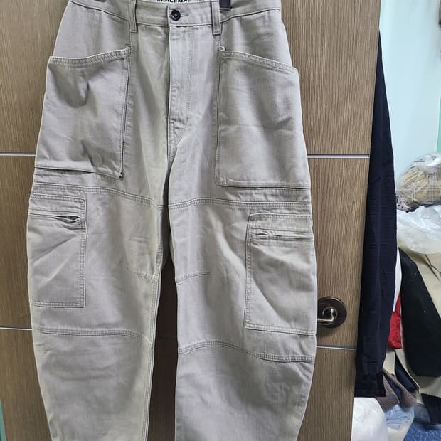 인사일런스 와이드 카고 조거팬츠 