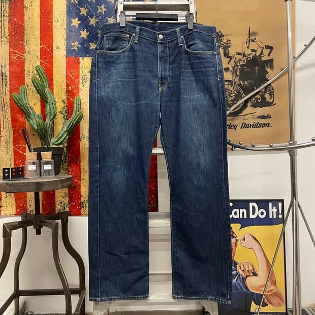 폴로 랄프로렌 80s 빈티지 복각 라인 USA 데님 팬츠