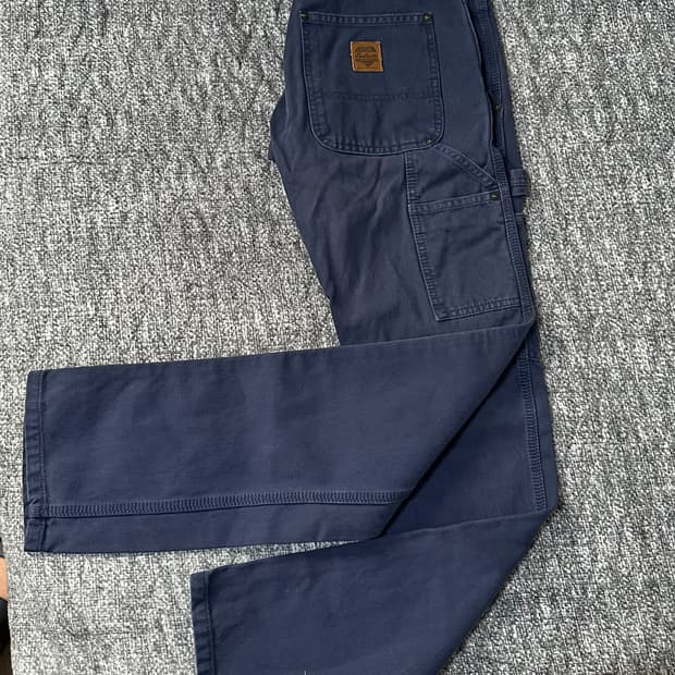 칼하트 네이비색 워크 팬츠