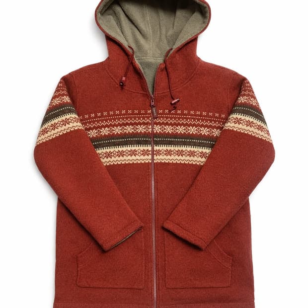 JPN 00s 빈티지 McGREGOR 맥그리거 레트로 노르딕 패턴 플리스