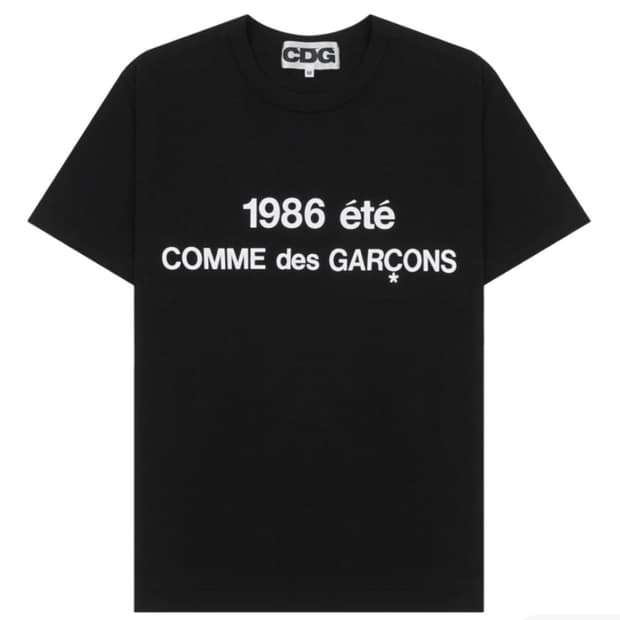 꼼데가르송 ete 1986 M 블랙