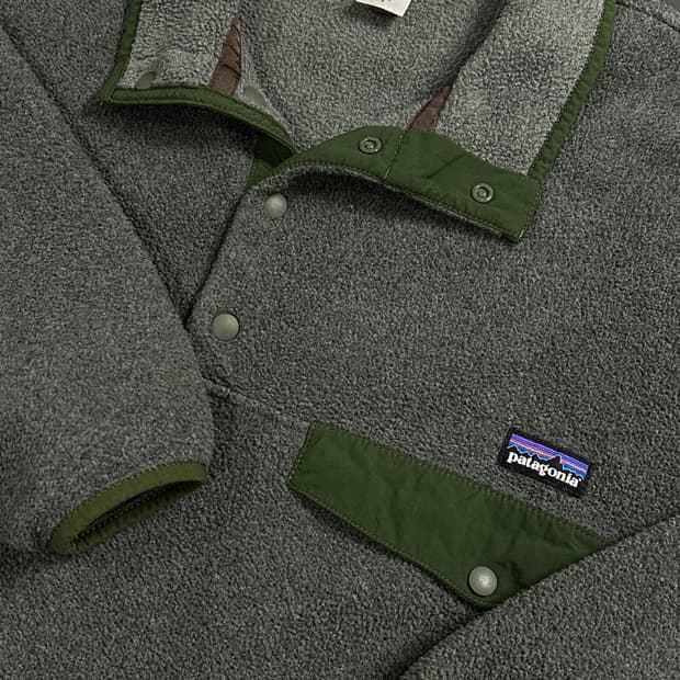 파타고니아 신칠라 그레이 카키 S