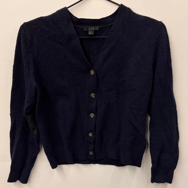 코스 COS 울 가디건 S