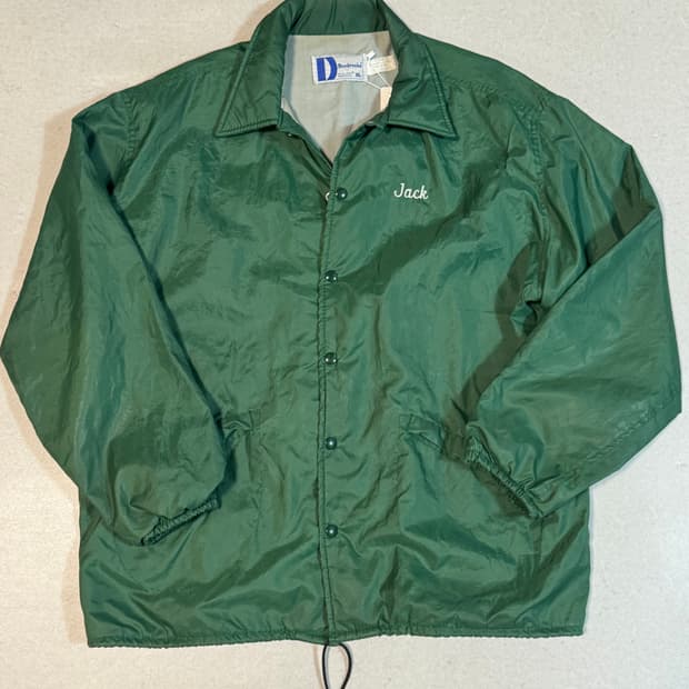 80s dunbrooke usa made 나일론 바람막이 코치 자켓