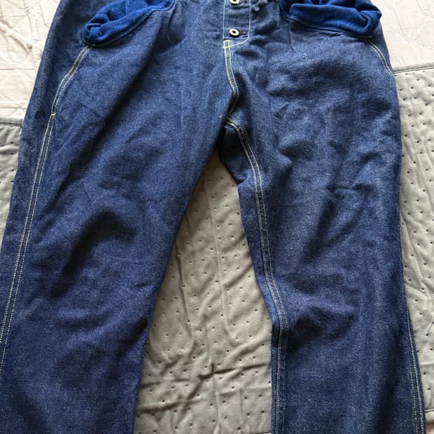 KAPITAL 캐피탈인디고데님팬츠