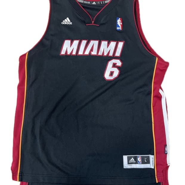 아디다스 NBA 마이애미 르브론제임스 져지 