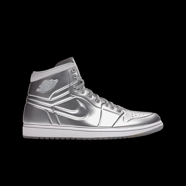 정품 나이키 조던1 아노다이즈드 실버
