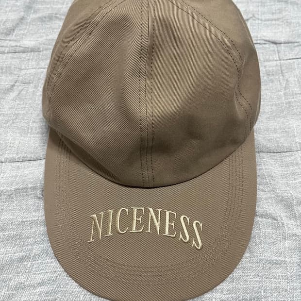 Niceness 23aw 코튼캡
