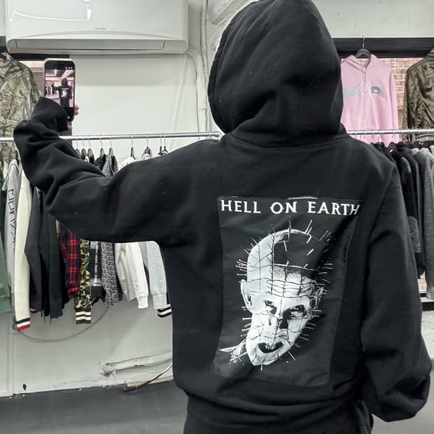 슈프림 헬레이저 후드집업