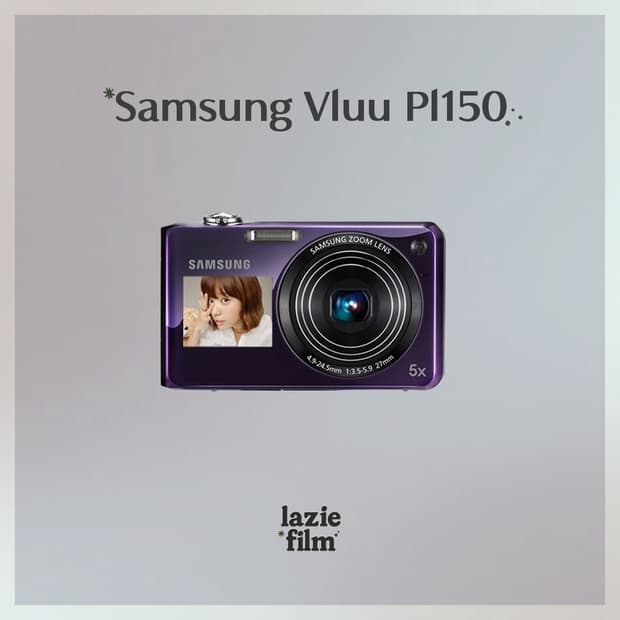 셀카✧・゚Samsung VLUU PL150 삼성 한효주디카 디카