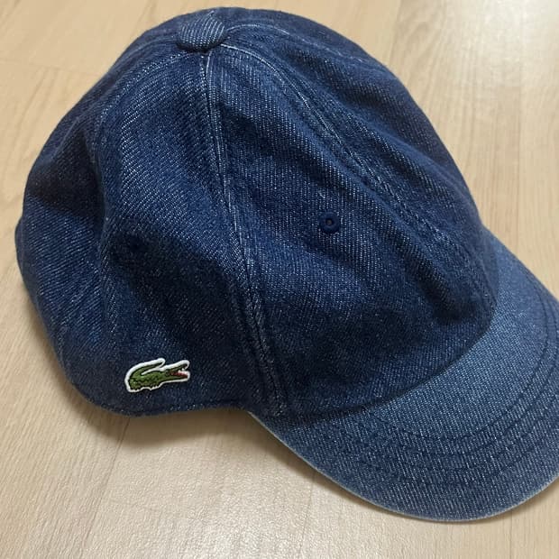 라코스테 데님 볼캡