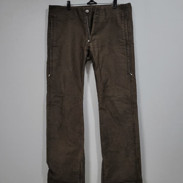 Katharine hamnett 캐서린 햄넷 더블니 몰스킨 팬츠