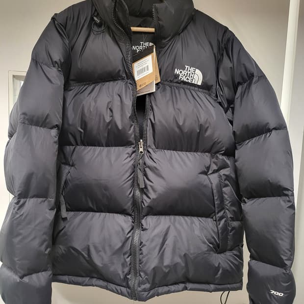 새상품 정품  노스페이스 1996눕시 무광블랙