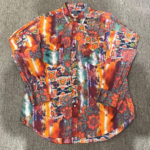 (L) 90s POLO 폴로 랄프로렌 웨스턴 셔츠