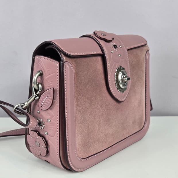 COACH 코치 페이지 크로스바디 인 글러브탠 가방 정품 크로스백