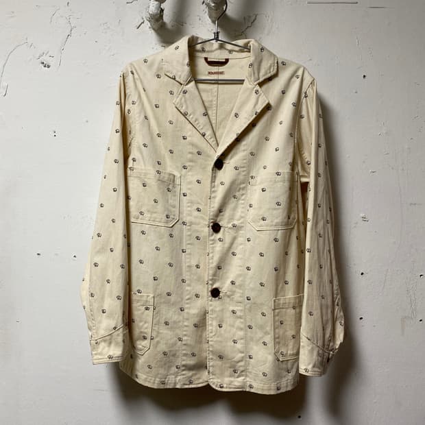 Kapital elephant print chore jacket