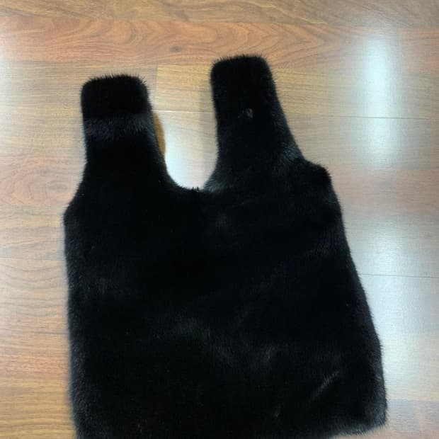 코펜하겐 밍크 fur 봉다리백 새제품