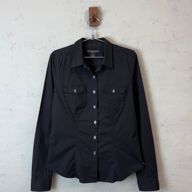 폴로랄프로렌 폴로진스 y2k 블랙 셔츠