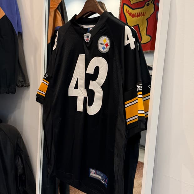 (deadstock) Reebok 리복 NFL 피츠버그 스틸러스 풋볼 저