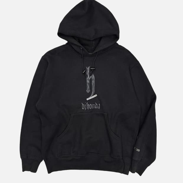 DJ HONDA logo hood t-shirt