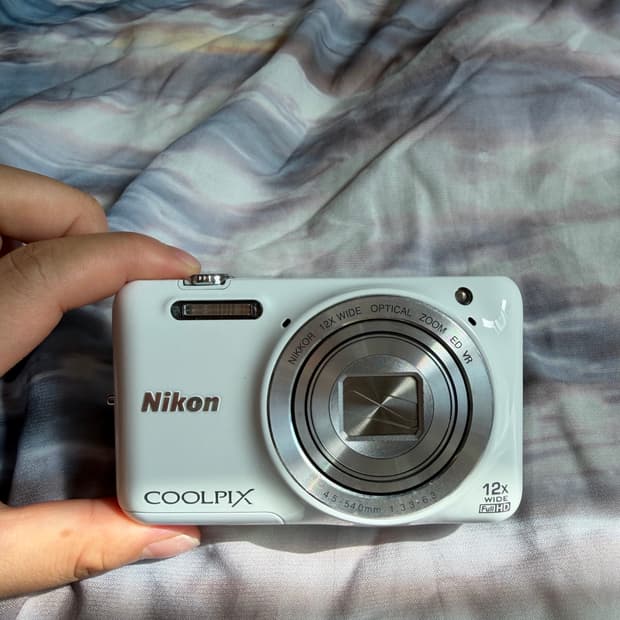 니콘 쿨픽스 s6600 화이트 미품🎀✨nikon coolpix