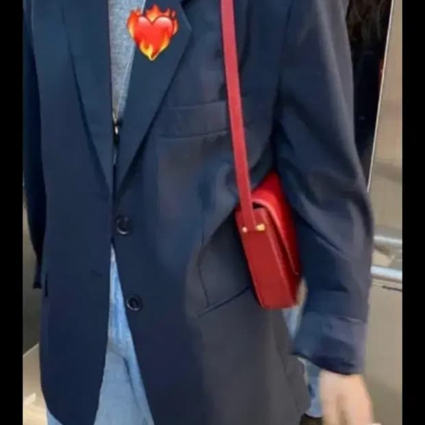 에토스 베이직 자켓 네이비