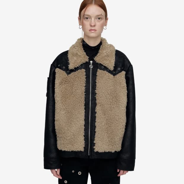 세릭 무스탕 시어링 퍼자켓 SHEARLING JACKET