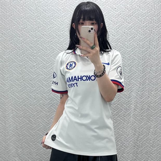 나이키 첼시 어웨이 축구유니폼 풀리식 져지 반팔티 M C12069