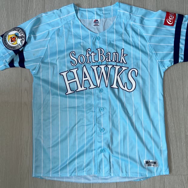 야구 유니폼 Majestic softbank hawks