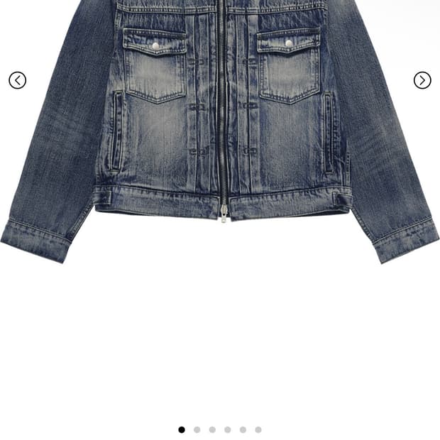 (1 size) 카미엔 크롭 트러커 데님 자켓